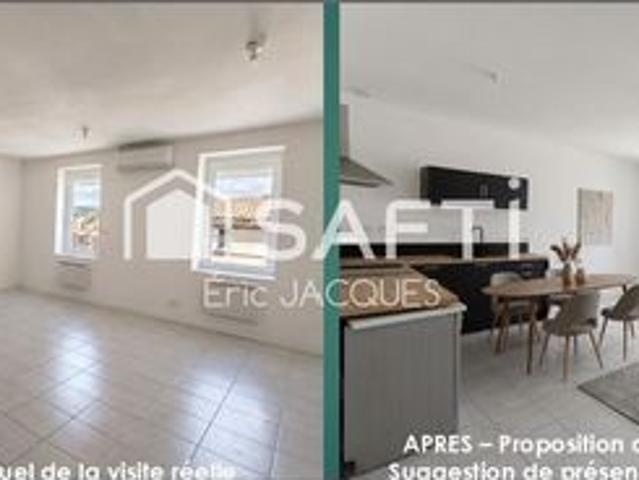 Appartement T4 entièrement rénové