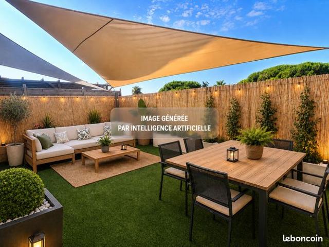 Appartement T4 grande terrasse centre ville