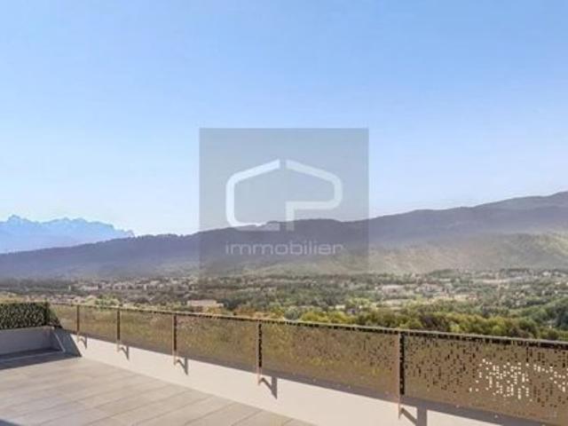 Appartement T4bis Duplex exceptionnel, vue montagnes et double garage – À vendre à Poisy, proche Annecy