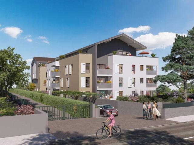 Appartement T5 Attique de 128.92 m² Vue lac Thonon Les Bains