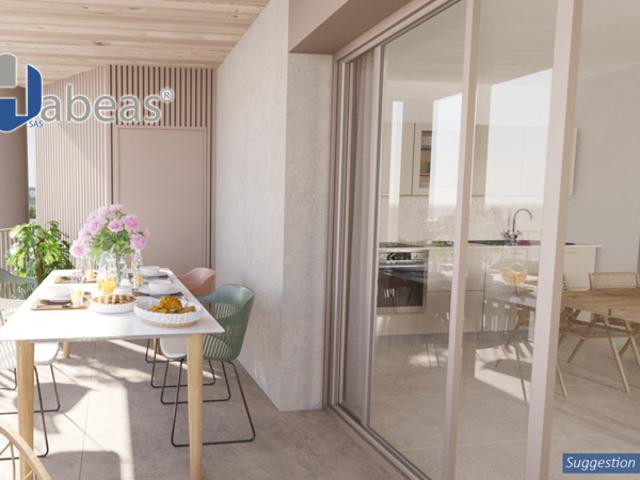 Appartement T5 de 94.64 m² en R+12 avec balcon de 39m² et cellier, Lyon 7?