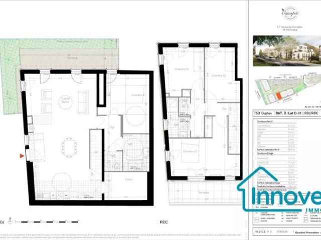 Appartement T5 en Duplex Rive Gauche Frais de notaire offerts