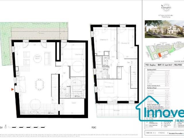 Appartement T5 en Duplex Rive Gauche Frais de notaire offerts