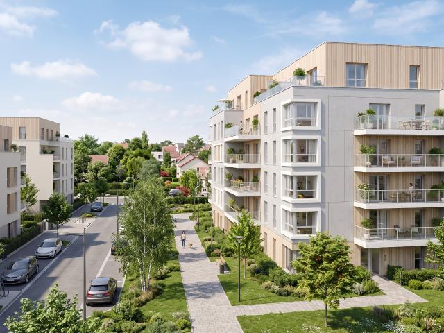 Appartement T5 neuf — 107 m² — Stains 93 5 pièces, 107 m²
