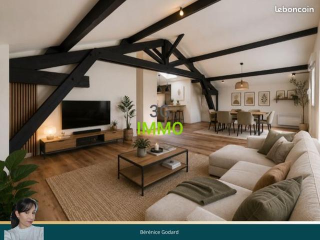Appartement T.3 spacieux 83 m² |Dax | Terrasse panoramique
