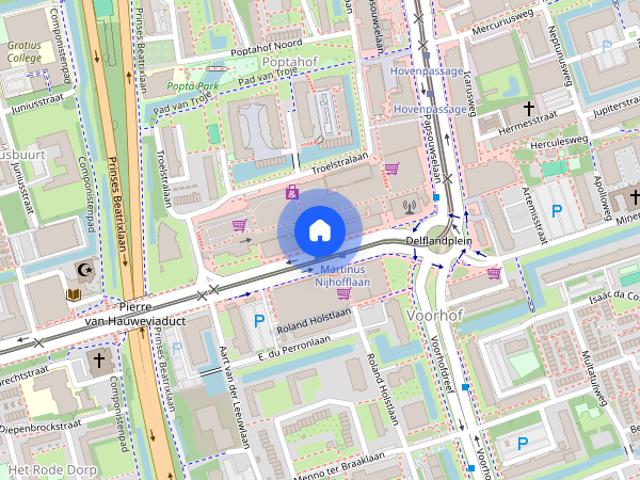 Appartement te huur: Martinus Nijhofflaan 384 2624 MG Delft