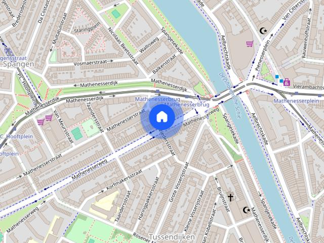 Appartement te huur: Mathenesserweg 27 A01 3027 HD Rotterdam