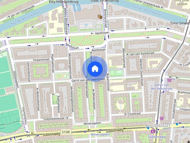 Appartement te huur: Minervalaan 23 3 1077 NK Amsterdam