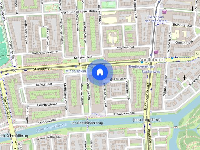 Appartement te huur: Minervaplein 33 1 1077 TL Amsterdam