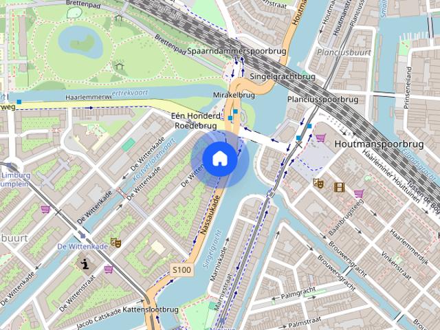 Appartement te huur: Nassaukade 2 H 1052 CE Amsterdam