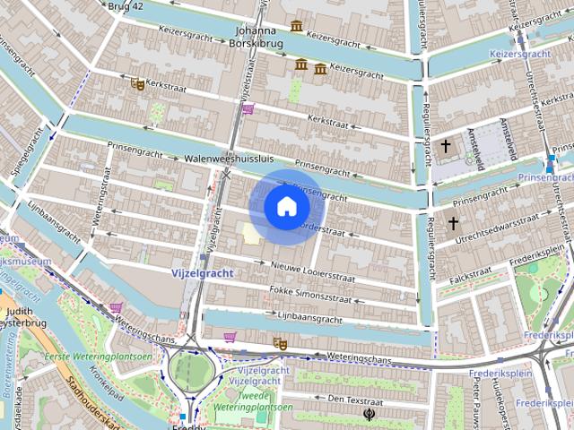 Appartement te huur: Noorderstraat 37 1 1017 TR Amsterdam