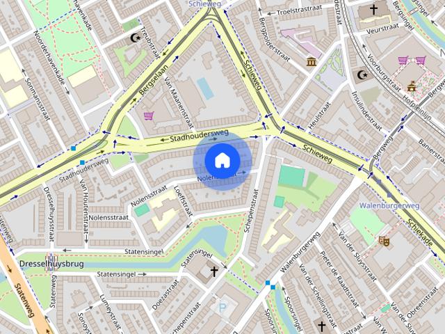 Appartement te huur: Nolensstraat 17 A 3039 PK Rotterdam