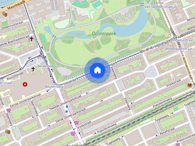 Appartement te huur: Oosterpark 39 B 1092 AL Amsterdam
