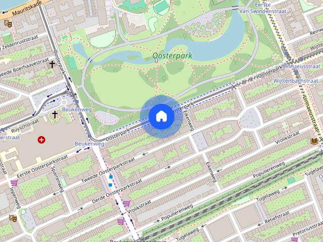Appartement te huur: Oosterpark 39 B 1092 AL Amsterdam