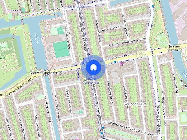 Appartement te huur: Admiraal De Ruijterweg 160 2 1056 GW Amsterdam