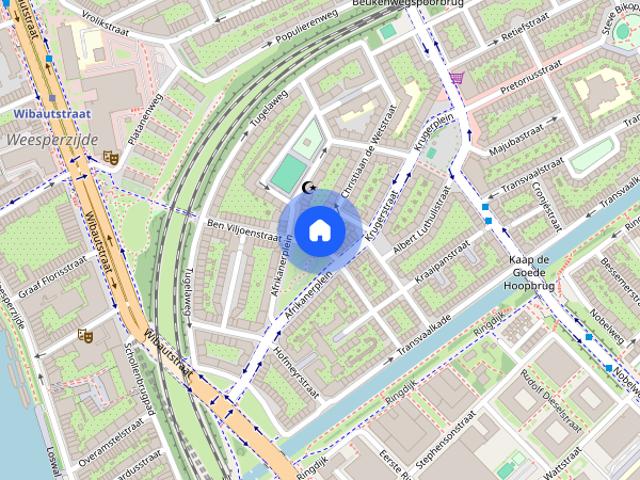 Appartement te huur: Afrikanerplein 13 1 1091 PN Amsterdam