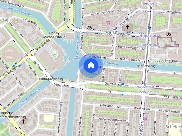 Appartement te huur: Amstelkade 178 2 1078 BA Amsterdam