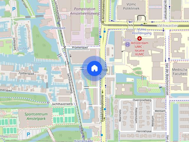 Appartement te huur: Amstelveenseweg 716 B 1081 JK Amsterdam