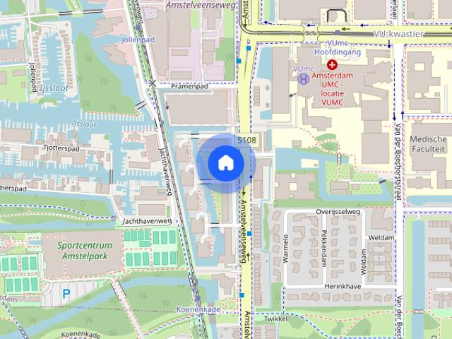 Appartement te huur: Amstelveenseweg 740 A 1081 JK Amsterdam