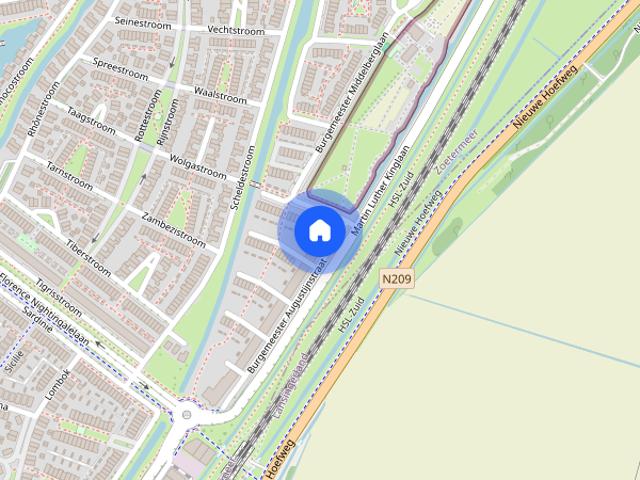 Appartement te huur: Burgemeester Middelberglaan 118 2721 DX Zoetermeer
