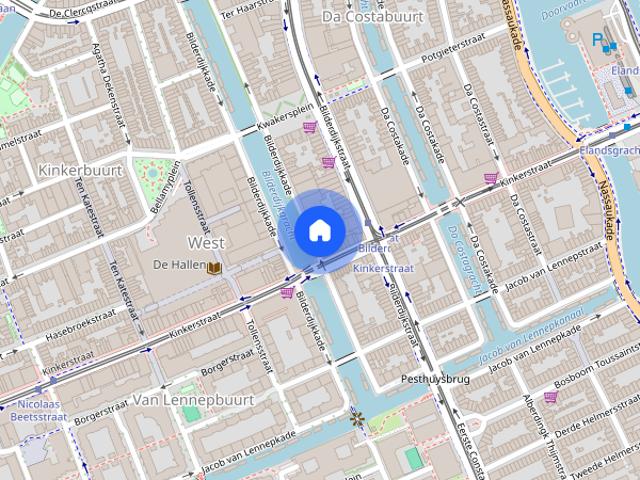 Appartement te huur: Bilderdijkkade 67 H 1053 VJ Amsterdam