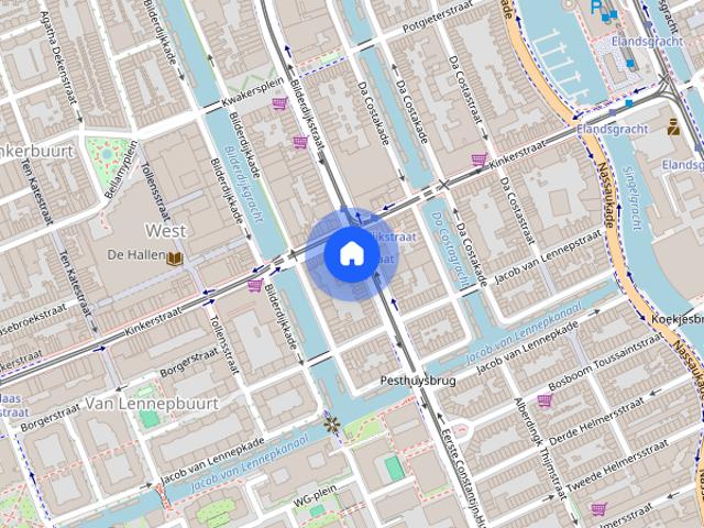 Appartement te huur: Bilderdijkstraat 176 1 1053 LD Amsterdam