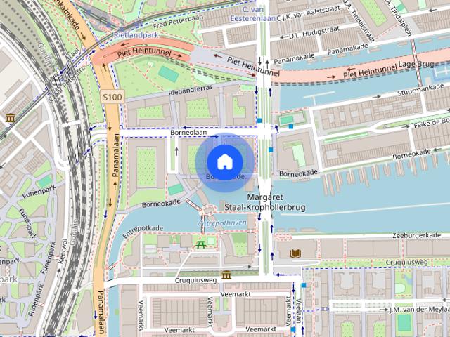 Appartement te huur: Borneolaan 260 1019 KK Amsterdam