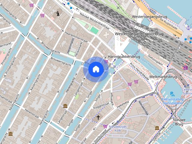 Appartement te huur: Brouwersgracht 5 E 1015 GA Amsterdam