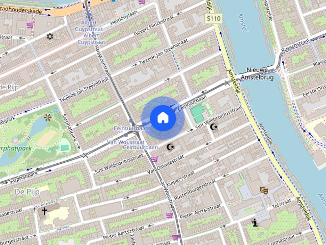 Appartement te huur: Ceintuurbaan 424 1 1074 EB Amsterdam