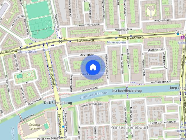 Appartement te huur: Courbetstraat 20 2 1077 ZT Amsterdam