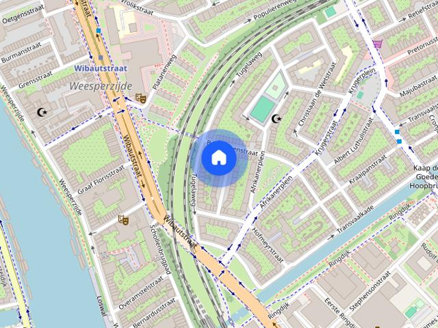 Appartement te huur: Danie Theronstraat 8 A 1091 XX Amsterdam