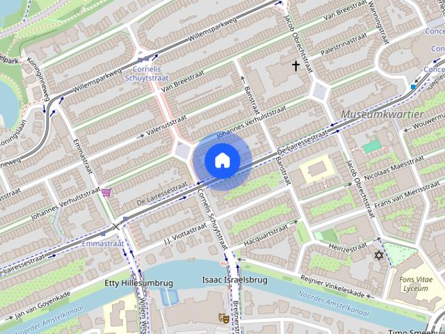 Appartement te huur: De Lairessestraat 84 4 1071 PH Amsterdam