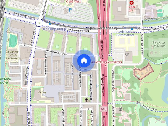 Appartement te huur: Derkinderenstraat 170 1061 VX Amsterdam