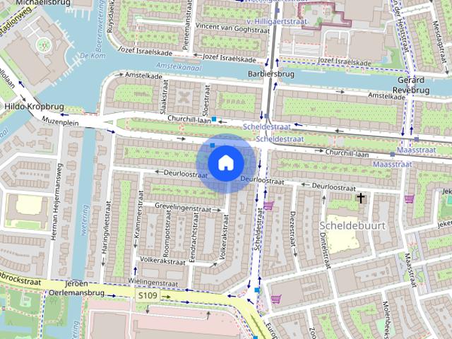 Appartement te huur: Deurloostraat 66 2 1078 JE Amsterdam
