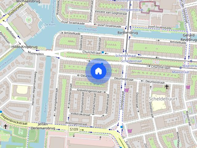 Appartement te huur: Deurloostraat 76 1 1078 JG Amsterdam