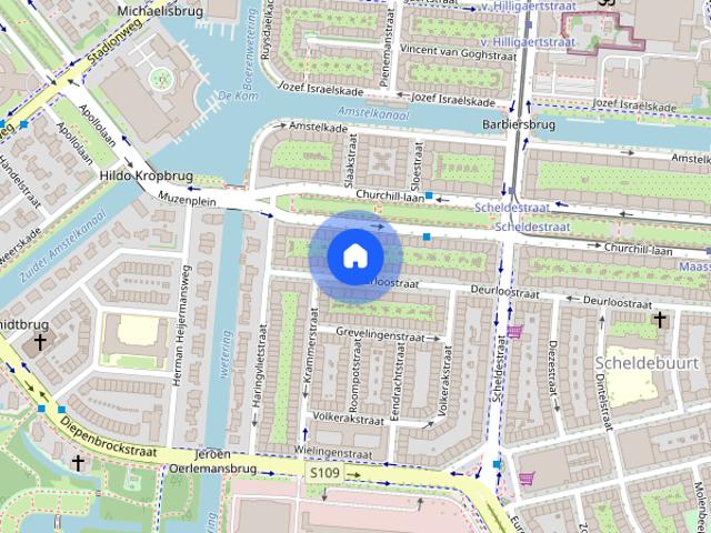 Appartement te huur: Deurloostraat 98 3 1078 JJ Amsterdam