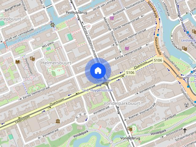 Appartement te huur: Eerste Constantijn Huygensstraat 88 1 1054 BX Amsterdam