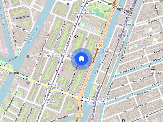 Appartement te huur: Eerste Hugo de Grootstraat 16 H 1052 KP Amsterdam
