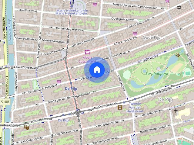 Appartement te huur: Eerste Jan Steenstraat 127 1 1072 NJ Amsterdam