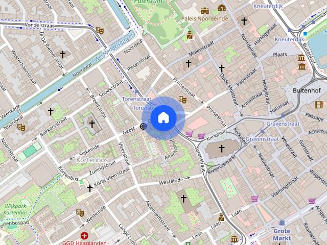 Appartement te huur: Geest 24 A 2513 VB Den Haag