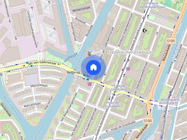 Appartement te huur: Gillis van Ledenberchstraat 124 H 1052 VL Amsterdam