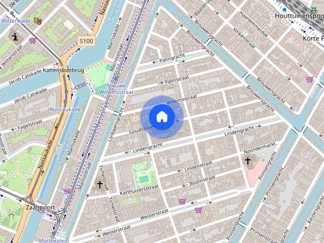 Appartement te huur: Goudsbloemstraat 108 A 1015 JS Amsterdam