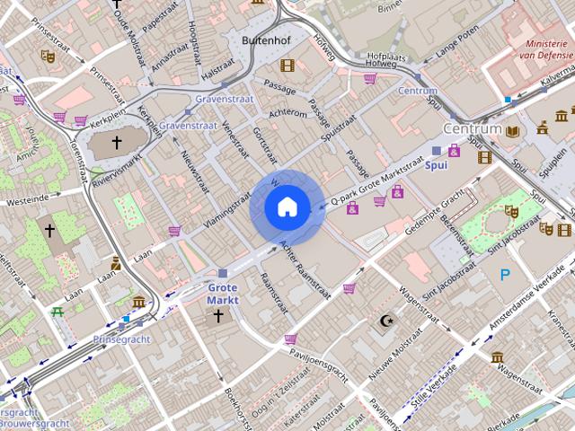 Appartement te huur: Grote Marktstraat 20 F 2511 BJ Den Haag