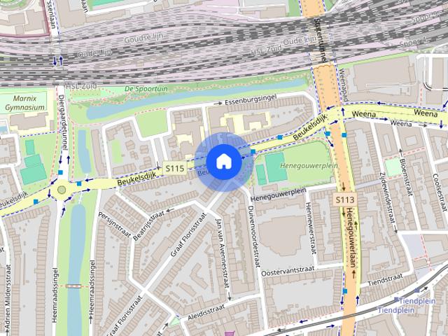 Appartement te huur: Henegouwerplein 60 A 3021 PN Rotterdam