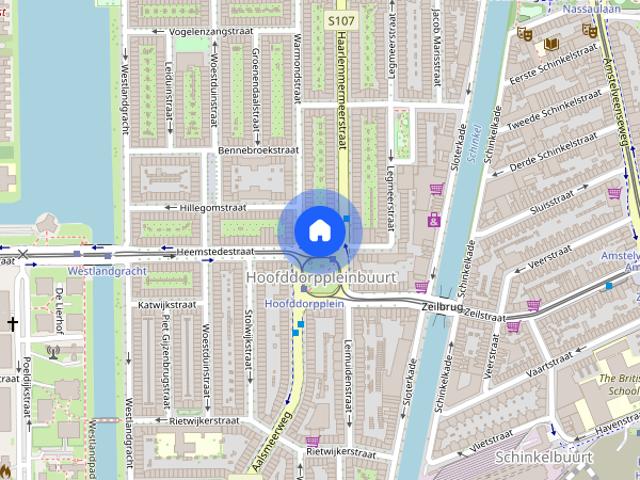 Appartement te huur: Hoofddorpplein 22 1 1058 PD Amsterdam