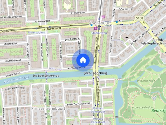 Appartement te huur: Holbeinstraat 57 1 1077 VC Amsterdam