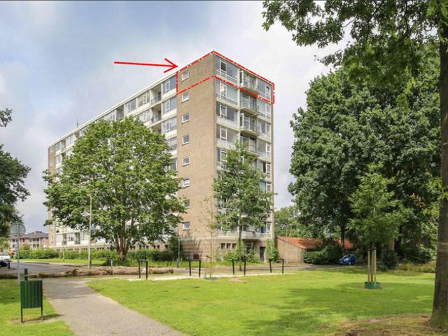 Galerijflat appartement met open portiek te huur in Amersfoort