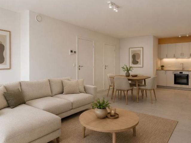 Appartement te huur in Evergem voor € 880 met 1 slaapkamer
