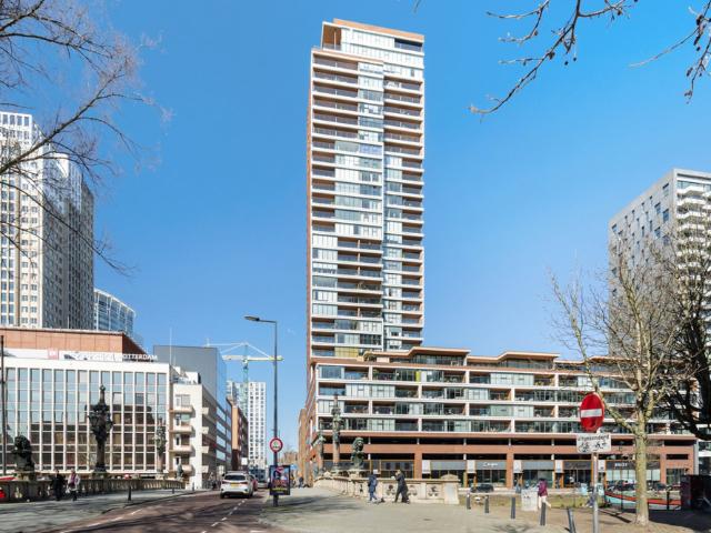 Portiekflat appartement met open portiek te huur in Rotterdam