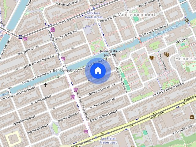 Appartement te huur: Kanaalstraat 24 H 1054 XH Amsterdam